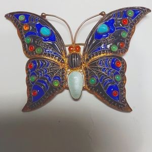 Museum of Modern Art Butterfly Brooch CLEO